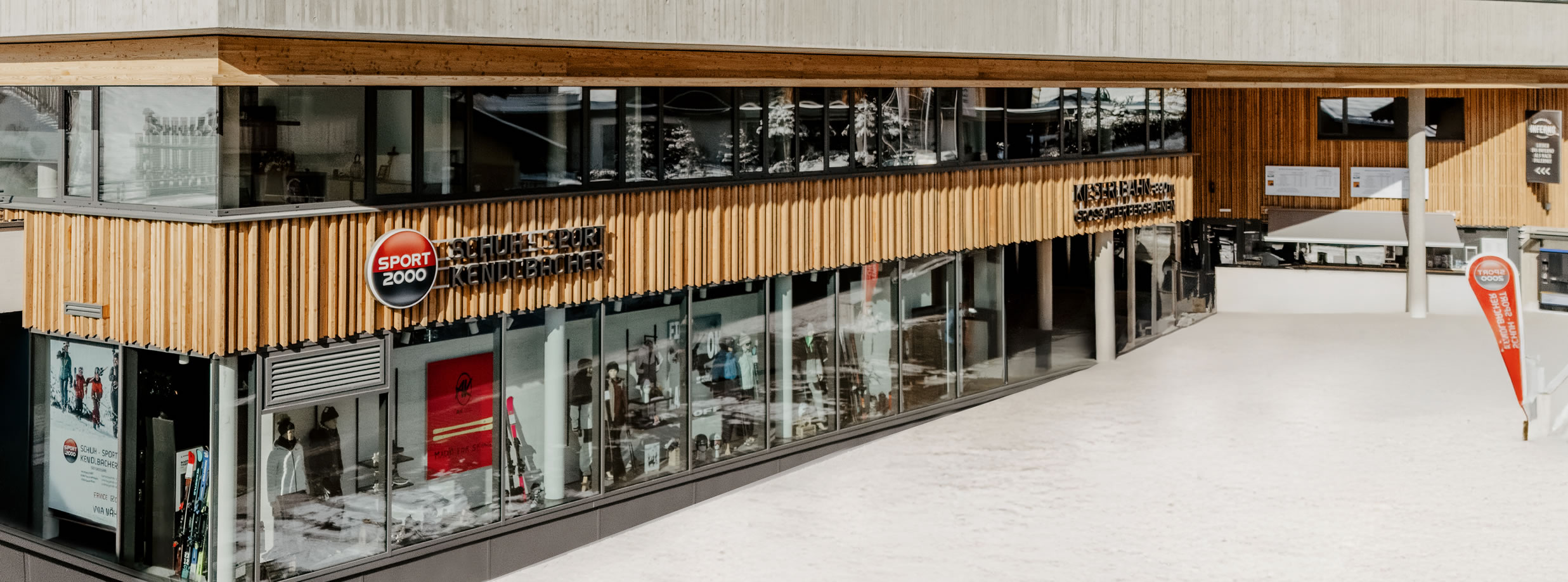 Direkt an der Kieserlbahn